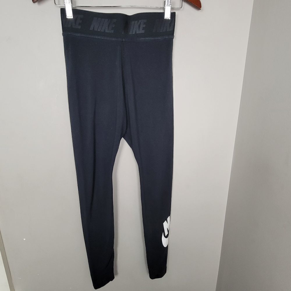 Nike WOMENS LEG-A-SEE LOGO HIGH WAIST leggings 933346 Small